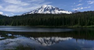 Mount Rainier at Reflection Lake