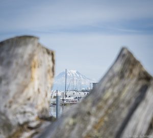 Mount Rainier from Point Defiance Marina