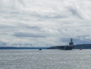 Fair winds and following seas - USS Nimitz departs for deployment 2017