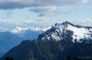 Stevens Peak from Skyline Trail, Mount Rainier National Park, Washington State